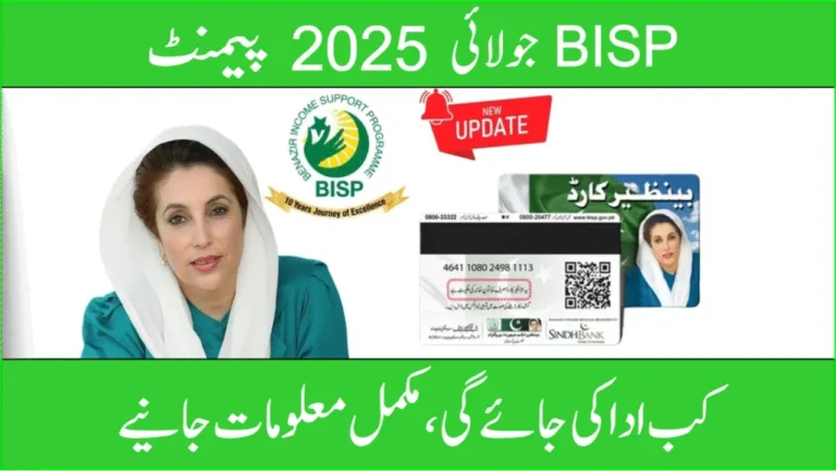 BISP 8171 Payment July 2025 – Complete Guide