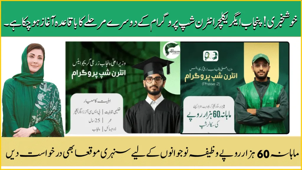 CM Punjab Paid Internship Program for Agriculture Graduates