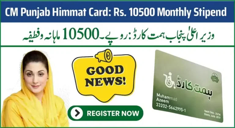 CM Punjab Himmat Card 2025 | Aid & Benefits