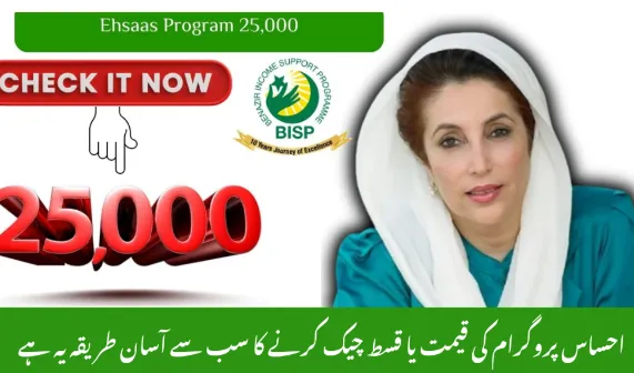 Ehsaas Program Rs. 25,000 CNIC Check 2025"