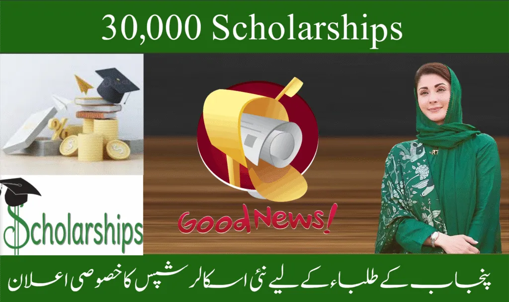 30000 Scholarships Announced for Punjab Students